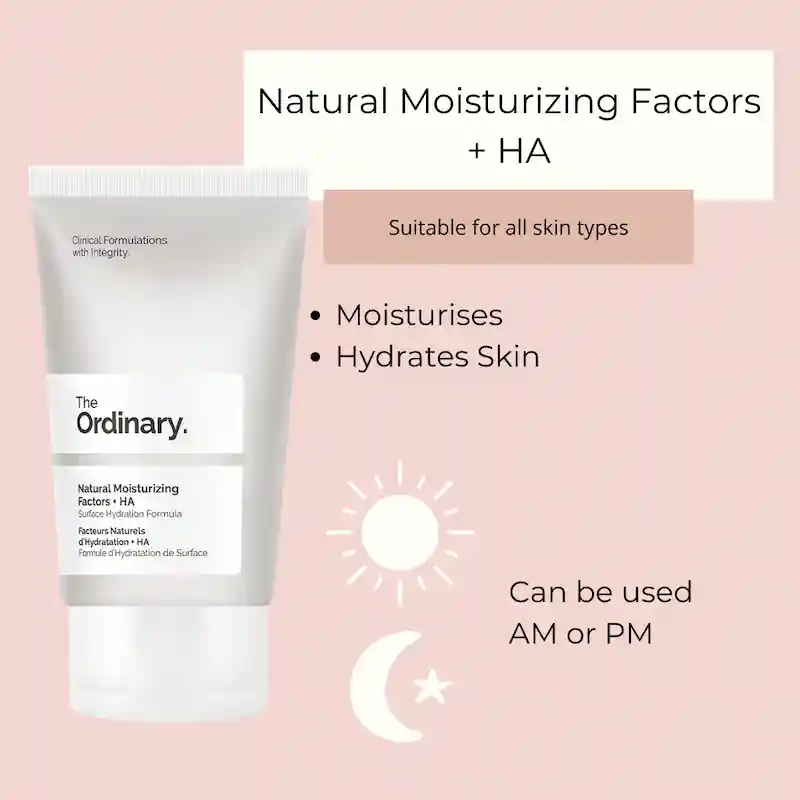 عوامل مرطوب کننده طبیعی + HA اوردینری