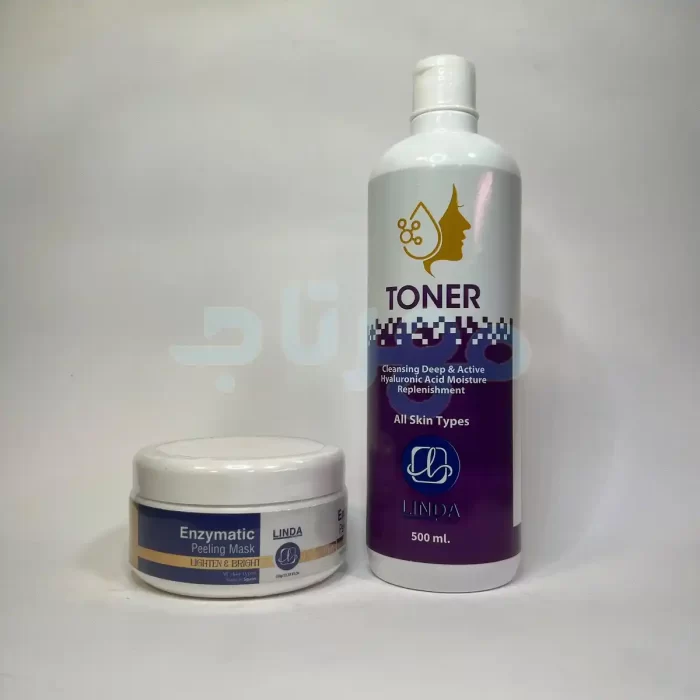 پیلینگ آنزیمی روشن کننده لیندا 150 میل Linda Peeling Mask Lighten