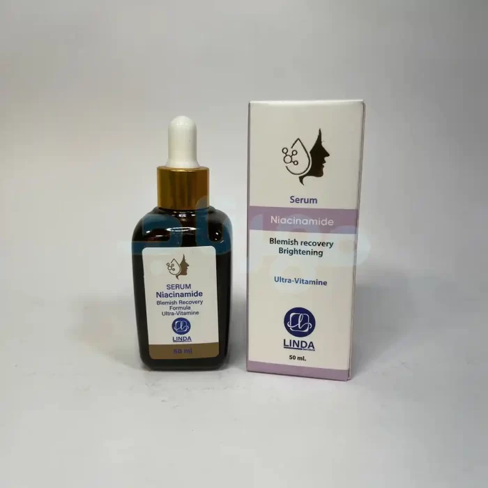 سرم روشن کننده نیاسینامید 50 میل لیندا Linda Niacinamide